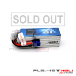 Gens ace 1800mAh 22.2V 60C 6S1P Lipo Battery Pack with EC3 Plug